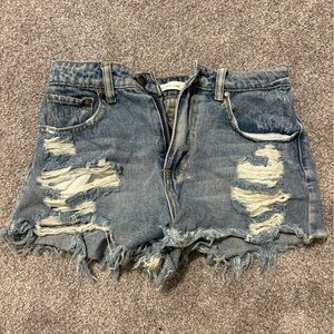 Madewell Blue Denim Shorts